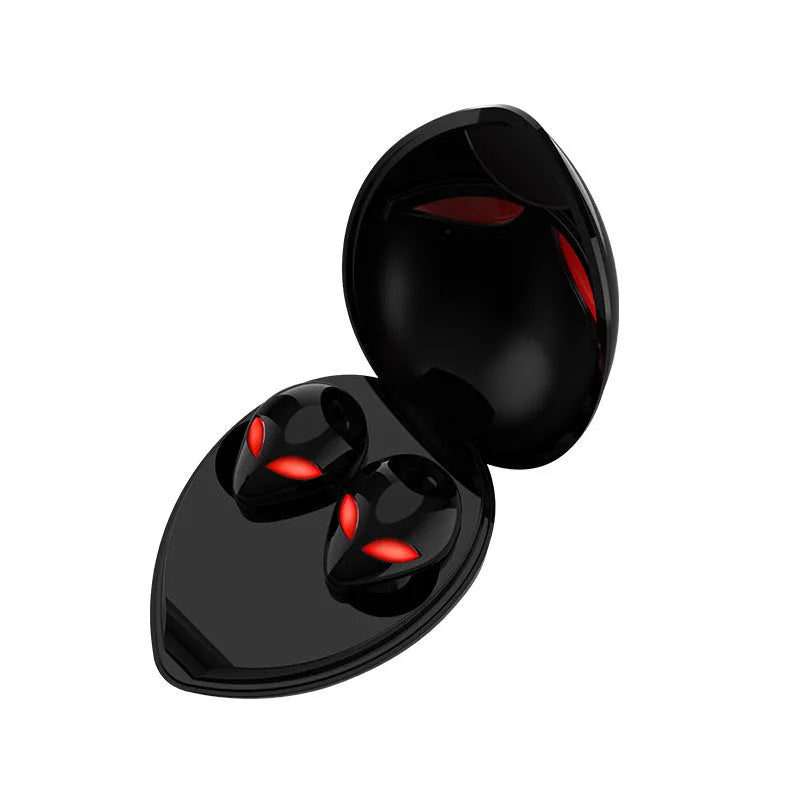 Creative Outer T8 Starman alien design Bluetooth headset and wireless charging case