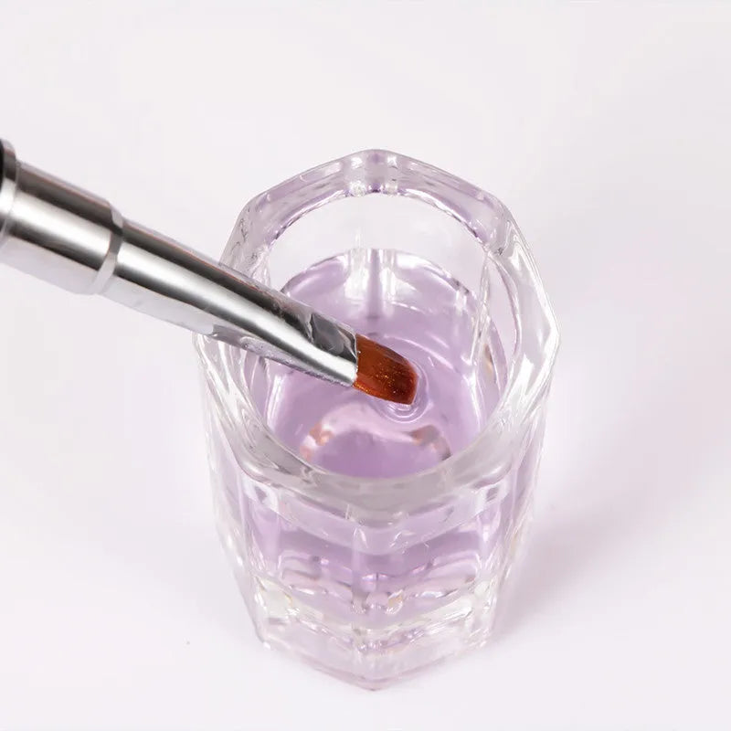 15ml black gel water in cup-shaped bottle for UV and LED nail lamps