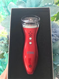Mini ultrasonic scalpel in purple for facial firming with 35W plug-in power