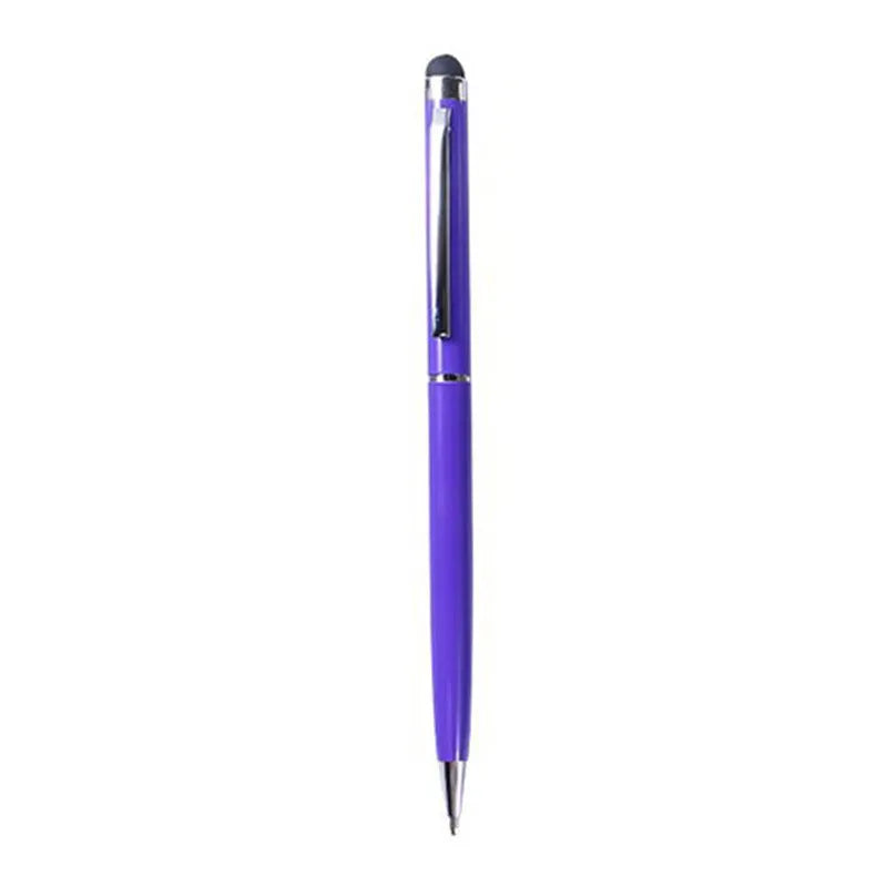 Metal capacitive touchscreen pen with 0.5mm tip in seven colour options