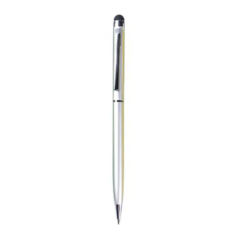 Metal capacitive touchscreen pen with 0.5mm tip in seven colour options