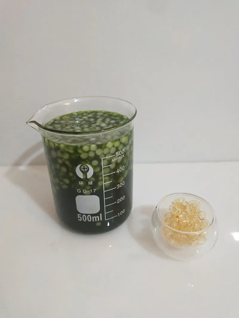 Green Juice VE lip balm in dark green tube, moisturising plant lip balm with vitamin E