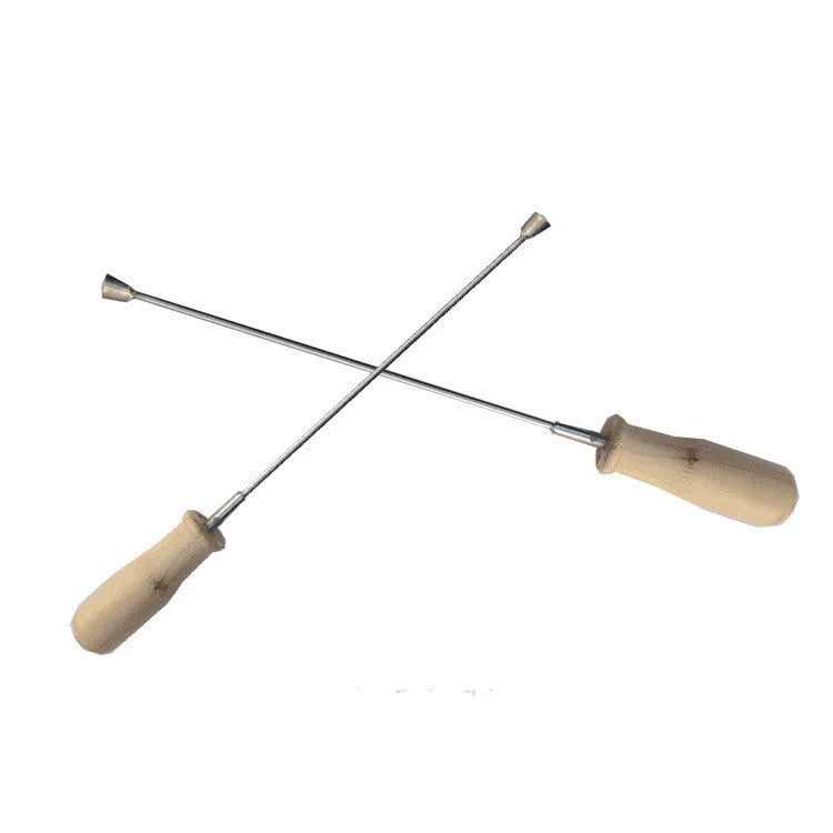 Cui's piano tuning tool with coloured wooden handle for action machine repair and large cable tuning SET1