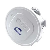 USB Ocean Star Projection Night Light with rotating star display on a dark blue background.
