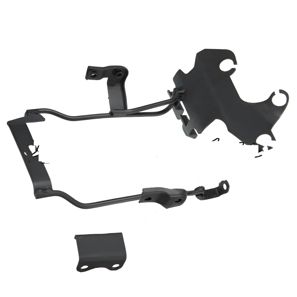 Black Yamaha FZ6N headlight bracket and instrument bracket, 2kg replacement headlamp fixing frame.