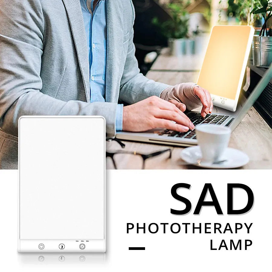 Modern bionic solar emotional lamp with touch controls and USB interface