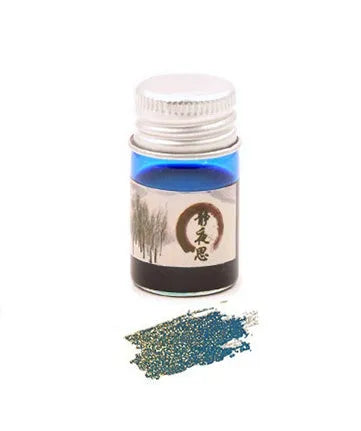 Antiquity Ink Toning gold powder ink in 6ml glass bottle for dipping pens and calligraphy