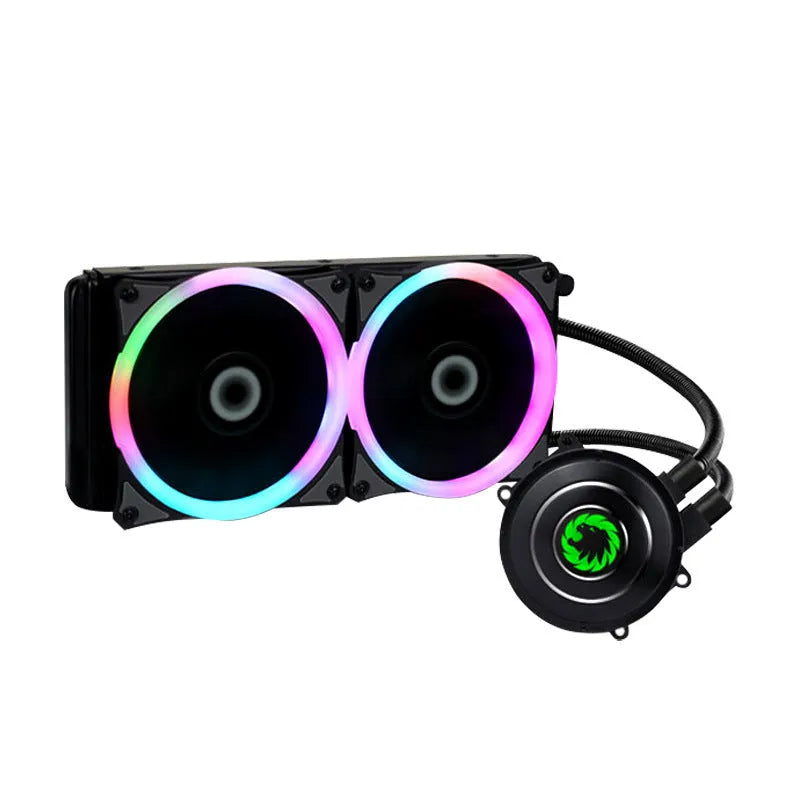 Iceberg 240 Phantom Cool Version ARGB CPU water cooler black with 240mm radiator and fan