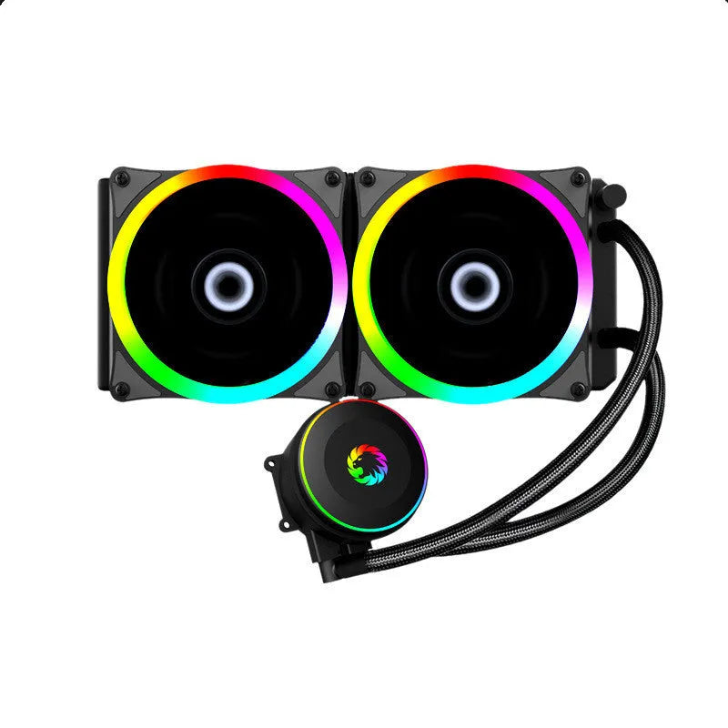 Iceberg 240 Phantom Cool Version ARGB CPU water cooler black with 240mm radiator and fan