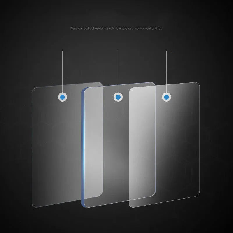 Transparent acrylic nano double-sided adhesive stickers 6cm x 6cm with strong stickiness