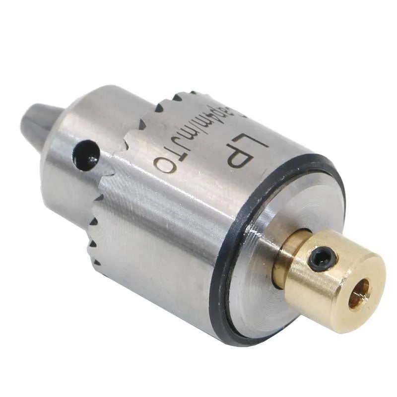 Hard alloy drill chuck with 3.17mm tail hole and sleeve for electric drills