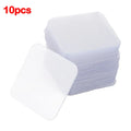 Transparent acrylic nano double-sided adhesive stickers 6cm x 6cm with strong stickiness