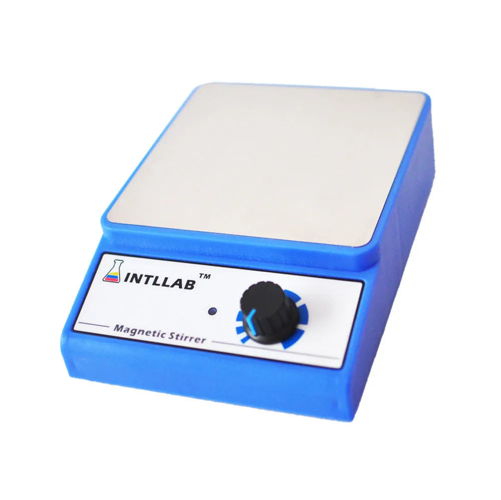 MS500 laboratory magnetic stirrer with ABS body and 316 stainless steel 130x130mm work table, 3000ml capacity