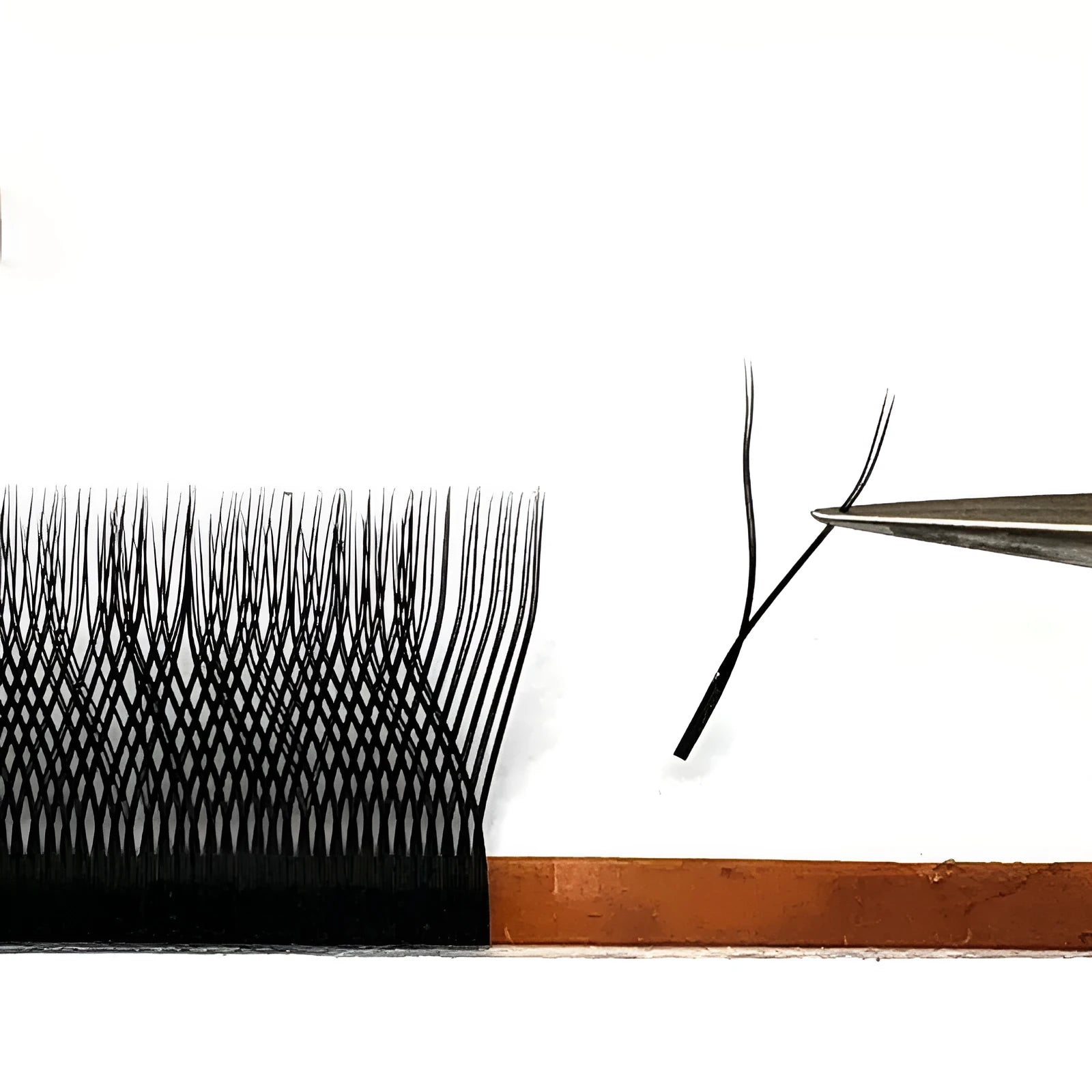 YY semi-finished eyelashes 3D flowering style in multiple curls and lengths for grafting extensions
