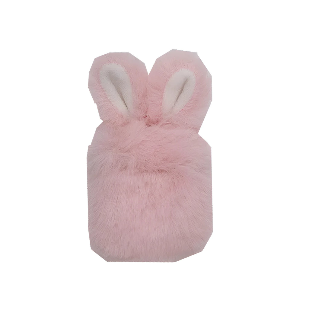 Pink rabbit ear silicone cover for Apple AirPods charging case