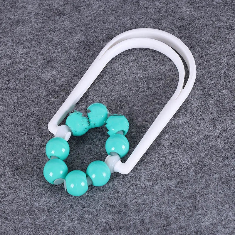 Hand-held resin roller meridian massager 24x13x2cm for hip thigh calf upper arm waist massage