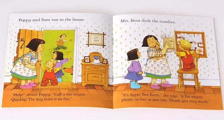 Usborne Farmyard Tales 20 volumes set children's picture books pocket size 15x15cm with free audio