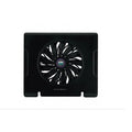 Cooler Master CMC3 notebook cooling base with 12 cm big fan, 1800 RPM, 25 dB, two USB ports