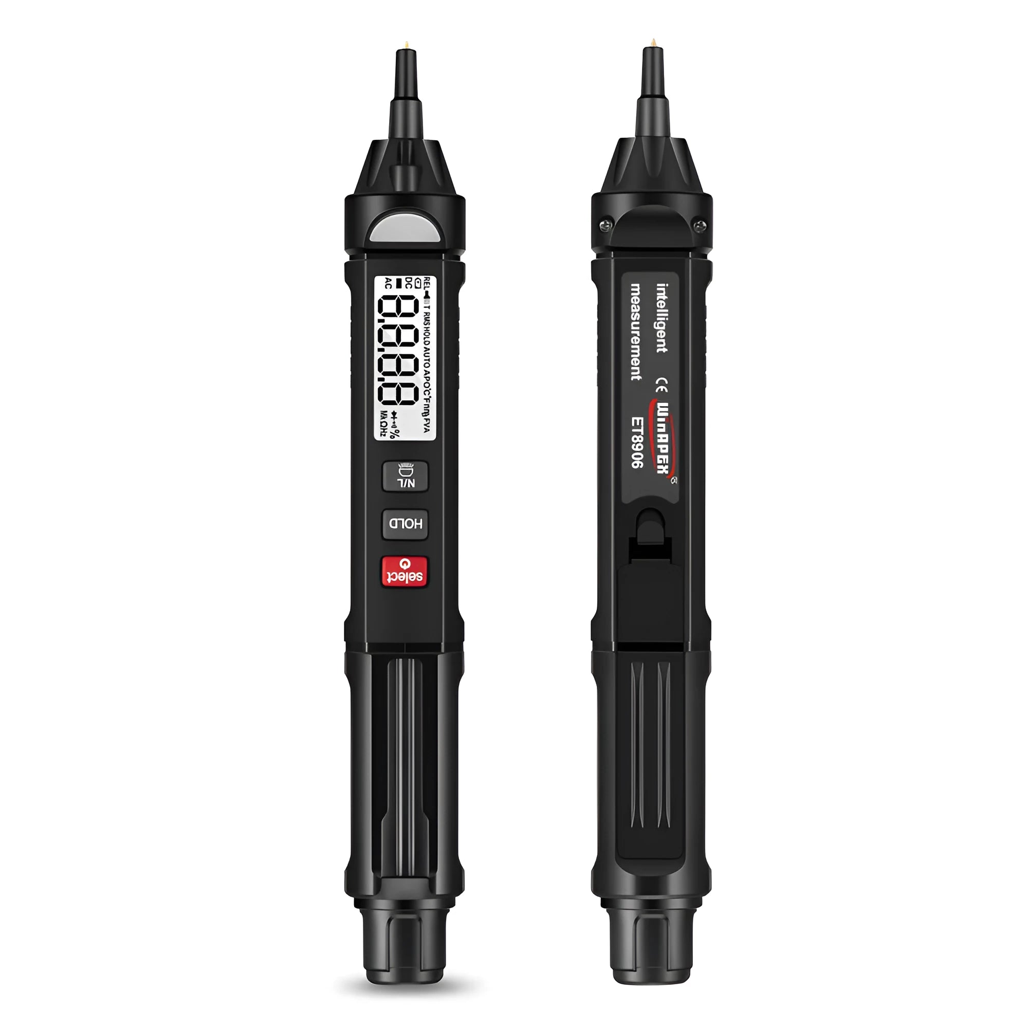 ET8906 ET8908 digital multimeter with test lead for automatic electrical measurement