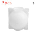 PP plastic plant propagation box or grafting ball for high pressure air layering, shown in black, green, and white colour options.