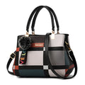 Fashion Korean style shoulder bag in PU, 28x15x20cm, with main pocket and zipper pocket, available in multiple colours.