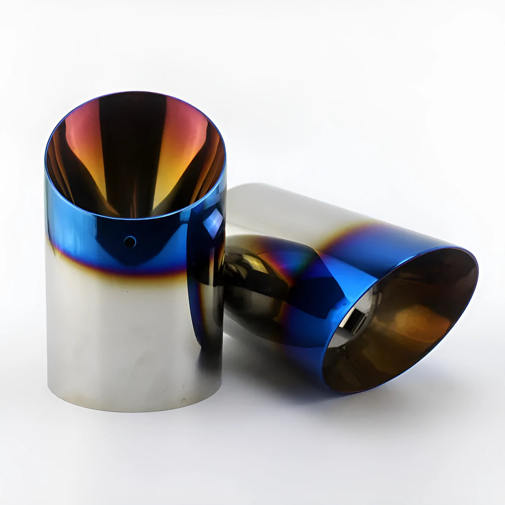 Stainless steel exhaust tail throat for Mazda CX4 CX5 CX7 CX9 ATEZ Angkesaila in platinum finish