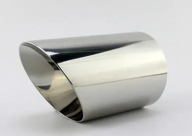 Stainless steel exhaust tail throat for Mazda CX4 CX5 CX7 CX9 ATEZ Angkesaila in platinum finish