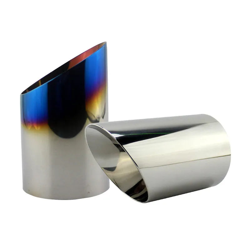 Stainless steel exhaust tail throat for Mazda CX4 CX5 CX7 CX9 ATEZ Angkesaila in platinum finish