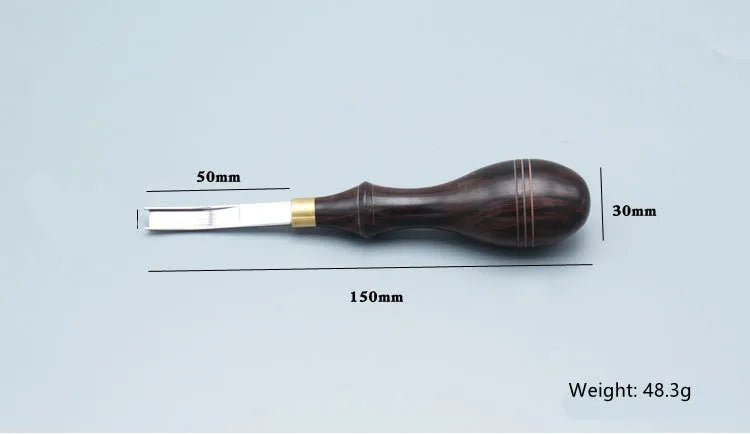 Leather hairdressing hand tools with sectional cutting wide shovel edge and drum shovel thinner