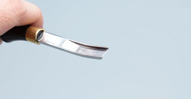 Leather hairdressing hand tools with sectional cutting wide shovel edge and drum shovel thinner