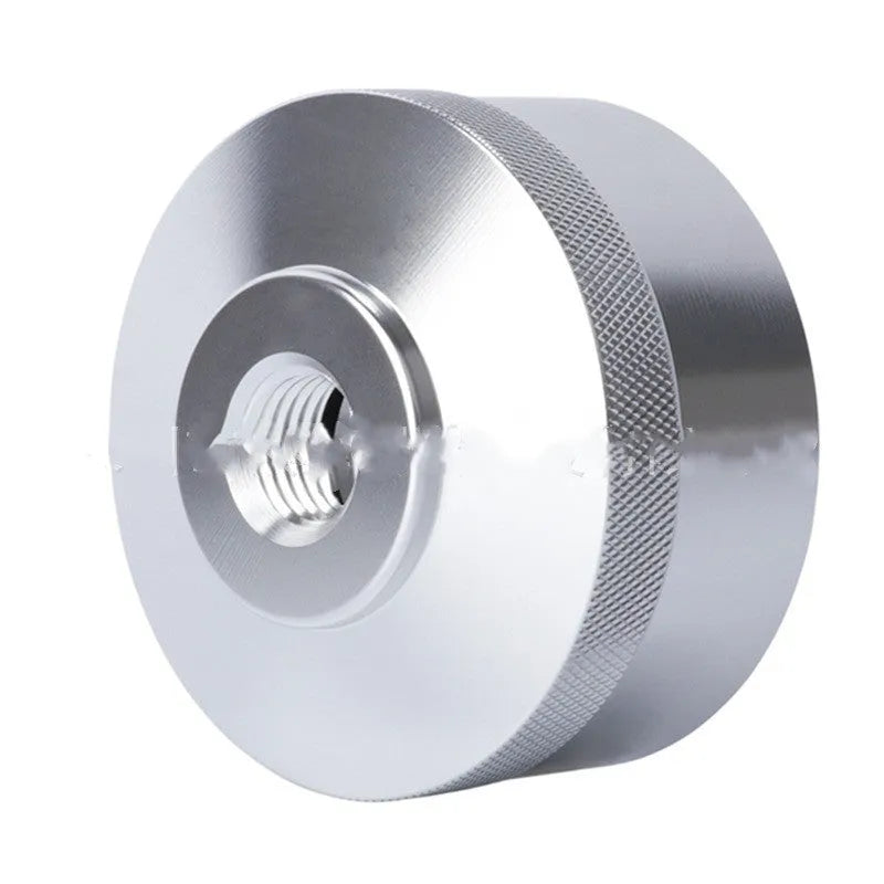 Silver aluminium alloy Yamaha refuelling tool engine cap by Baze with anti-corrosion finish