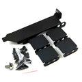 Graphics card cooling fan bracket for 8cm and 9cm case fans