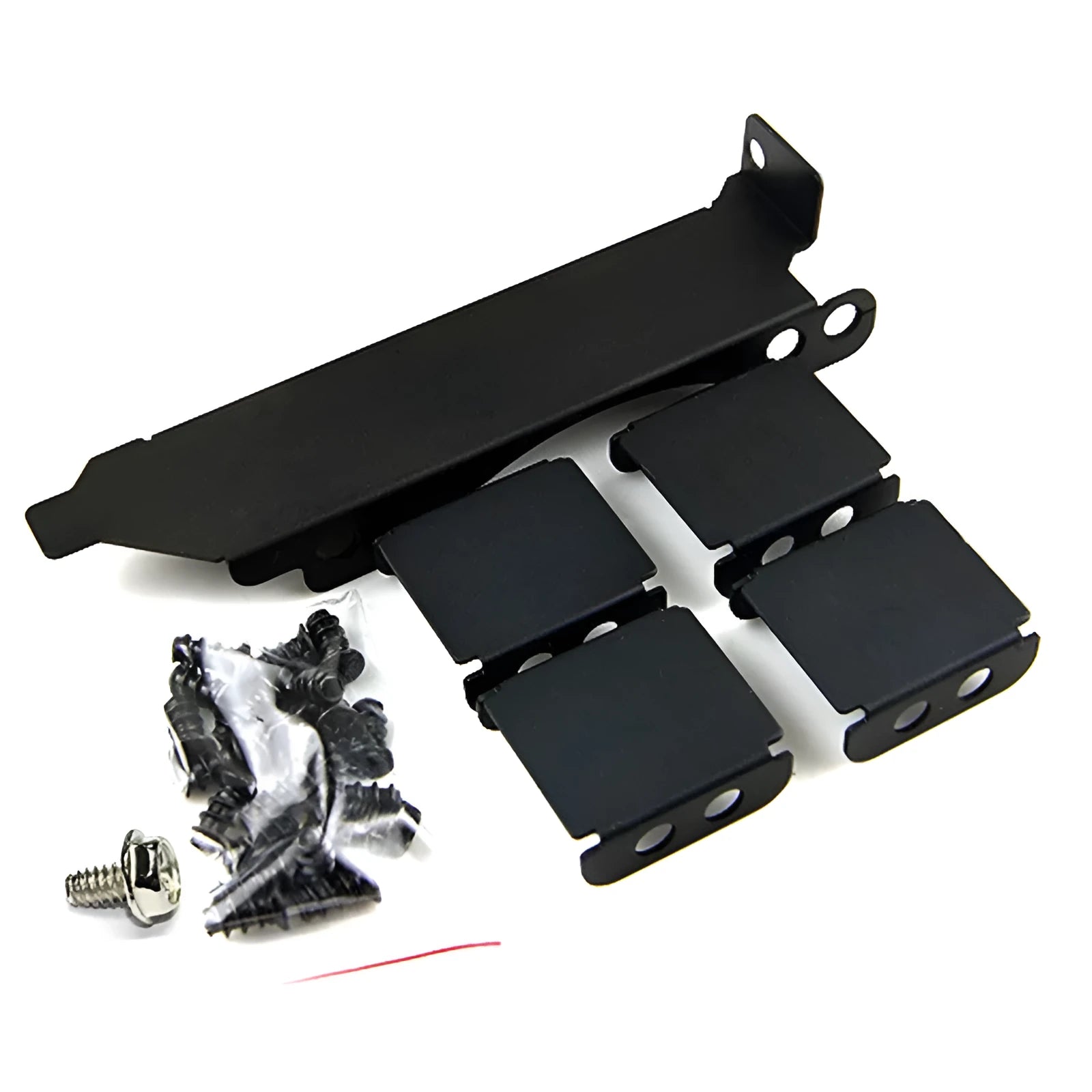 Graphics card cooling fan bracket for 8cm and 9cm case fans