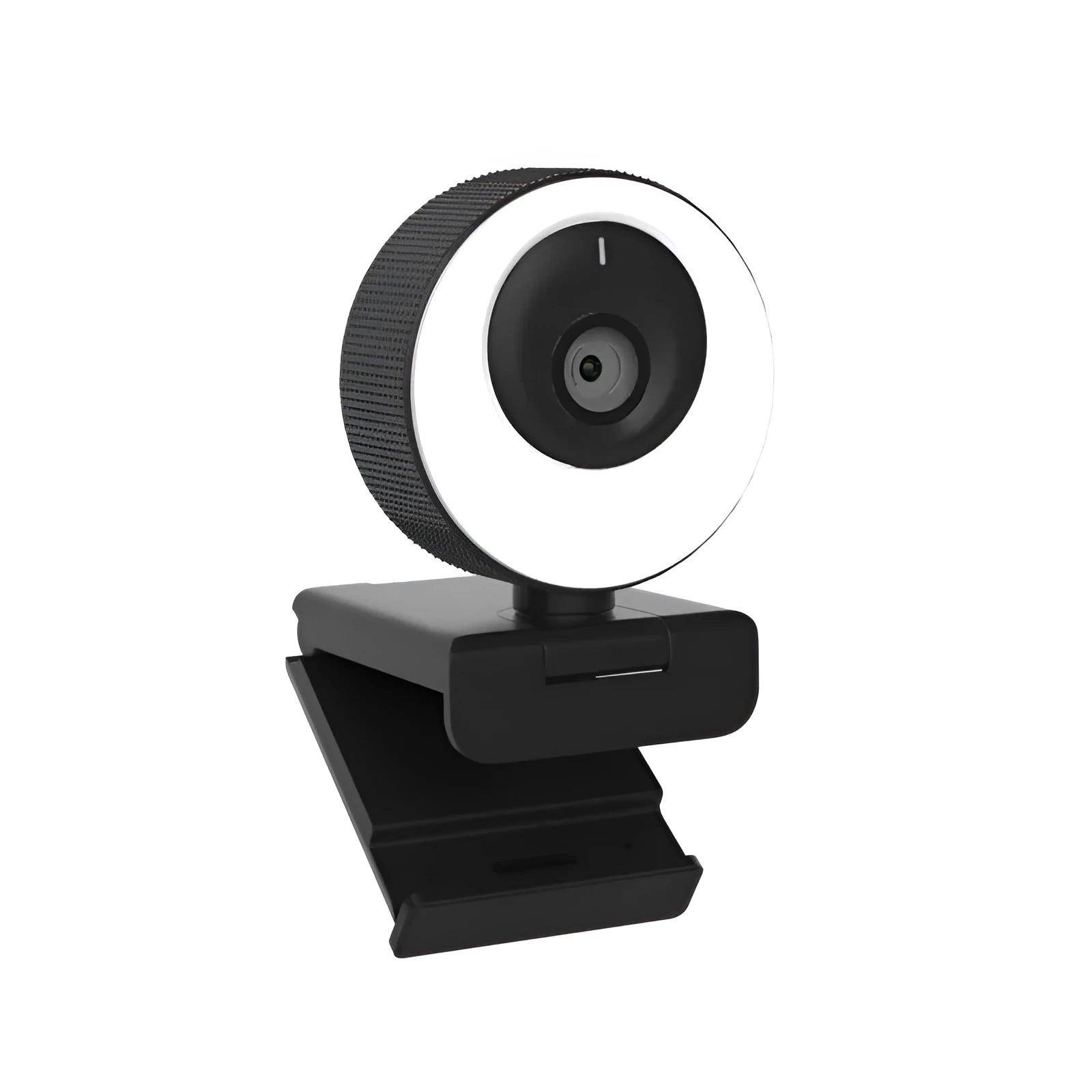 Black USB webcam with privacy cover on a 1.7m cable for 1080p HD video calls