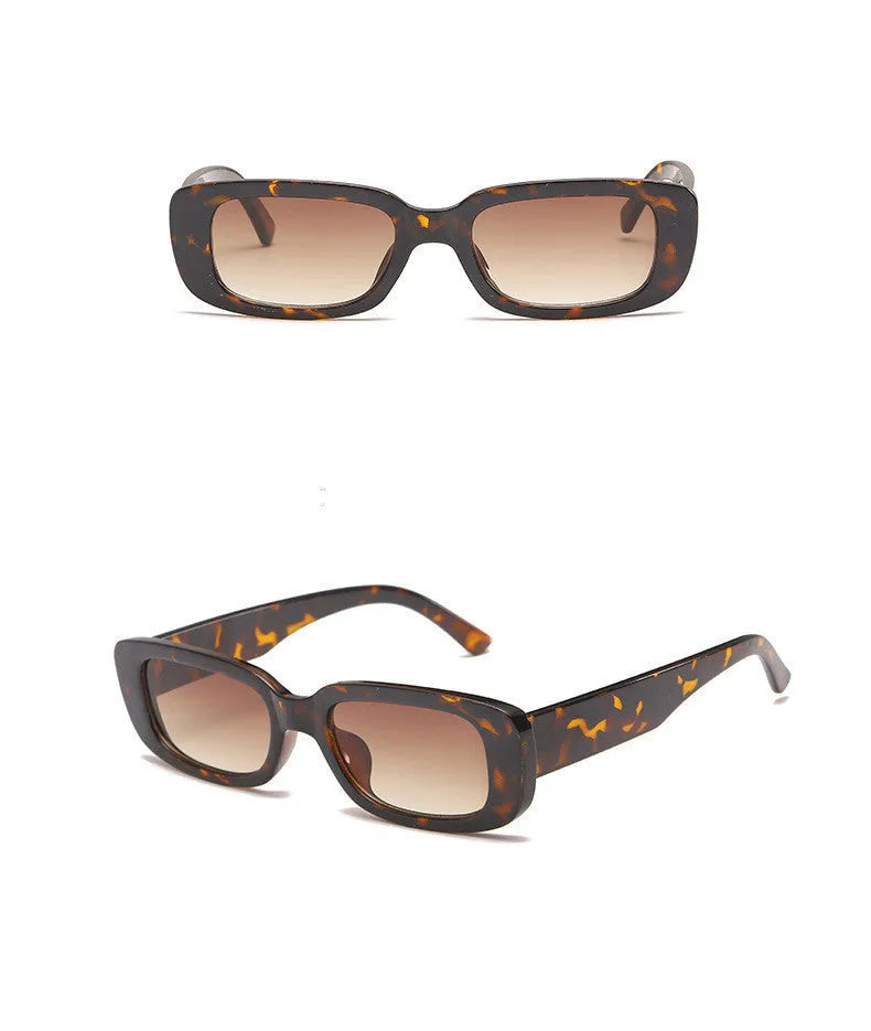 Men and women trendy frame sunglasses in multiple colours with UV400 protection and AC lenses