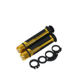 Motorcycle refitting large displacement throttle handle rubber sleeve grip in black with anti-slip surface