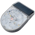 Smart sensor solar warning light for car, 12V 2W, 27 coloured lamp beads, double-sided adhesive or screw fixation