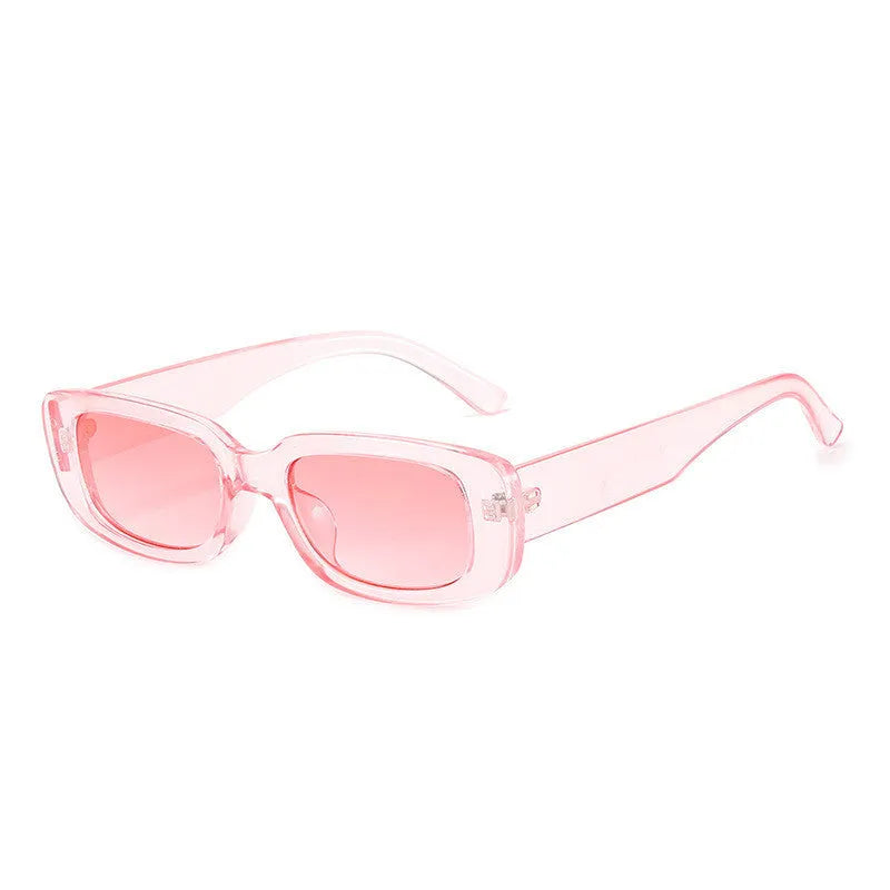 Men and women trendy frame sunglasses in multiple colours with UV400 protection and AC lenses