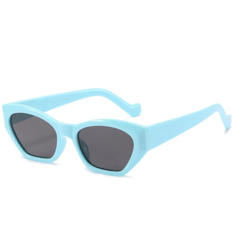 Men and women trendy frame sunglasses in multiple colours with UV400 protection and AC lenses