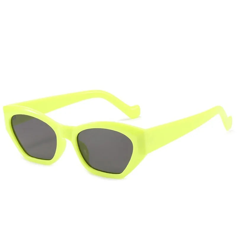 Men and women trendy frame sunglasses in multiple colours with UV400 protection and AC lenses