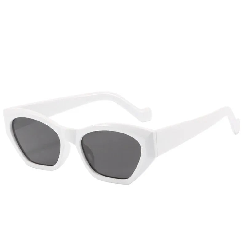 Men and women trendy frame sunglasses in multiple colours with UV400 protection and AC lenses