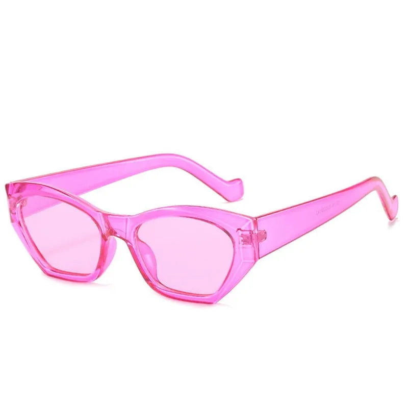 Men and women trendy frame sunglasses in multiple colours with UV400 protection and AC lenses