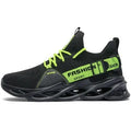Women's platform sneakers with flyknit upper, rubber sole, lace-up, low heel, sizes 36-46, colour matching design.