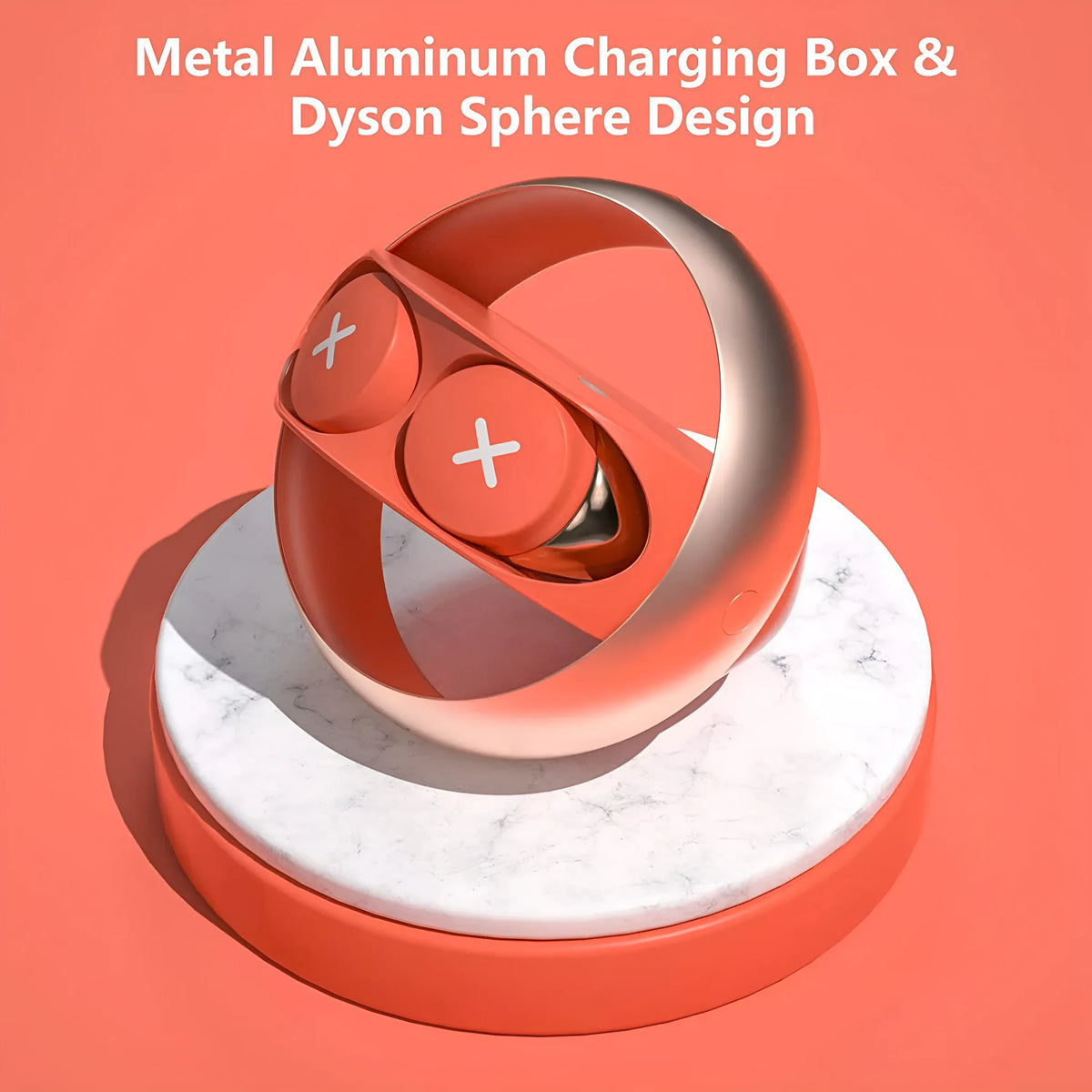 True wireless earbuds with star loop design, noise cancelling Bluetooth, TWS 3D stereo and 220g lightweight body