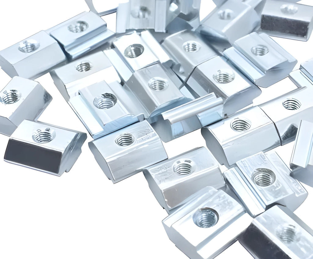 Ideaformer metal T-Nut slider for 2020 aluminium profile with M3 M4 M5 threads