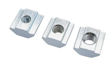 Ideaformer metal T-Nut slider for 2020 aluminium profile with M3 M4 M5 threads
