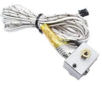 E3DV6 50W HT NTC100K heating tube kit for 3D printer hotend repair, 12V or 24V
