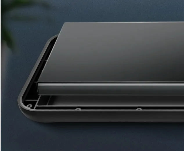 Ultra-thin black TPU back clip battery for iPhone 12 with wireless charging and multi-USB port