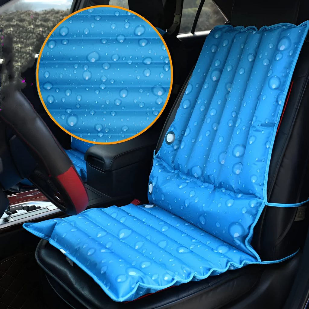 Cooling ice pad water cushion car seat cushion in waterproof PVC composite cloth for summer vehicle use