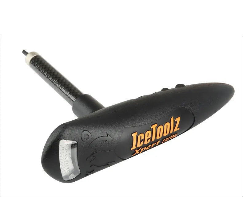 Lifu black torque wrench 3-10N·m for road bike maintenance, 13.7 x 3.2 x 14.6cm, steel iron plastic